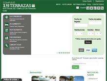 Tablet Screenshot of lasterrazas.cu